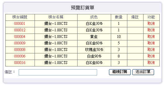 珠寶客戶資料管理